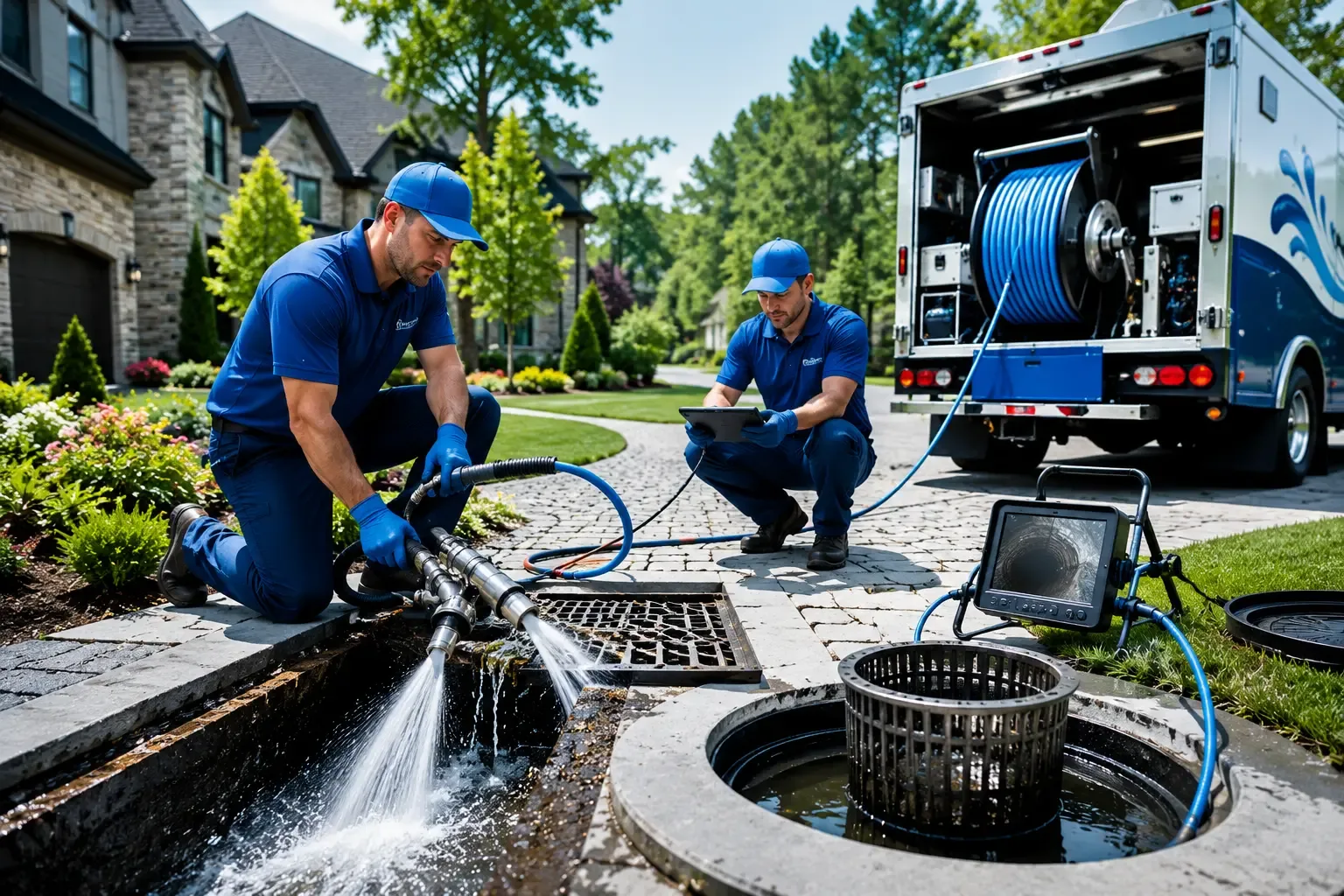 Local outdoor drain cleaning professionals in East Hampstead, NH
